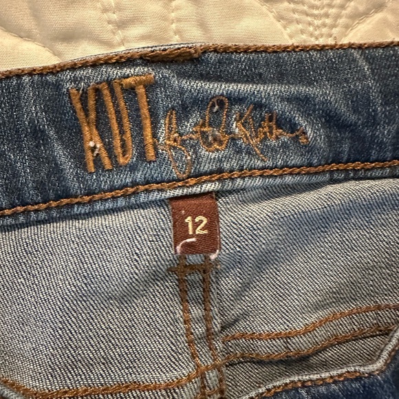 Kut from the Kloth Dark wash Straight Leg Jeans - Picture 3 of 8